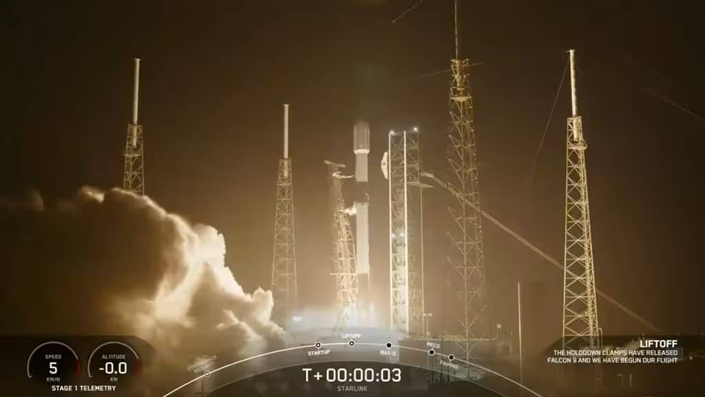 SpaceX запустила 23 супутники Starlink