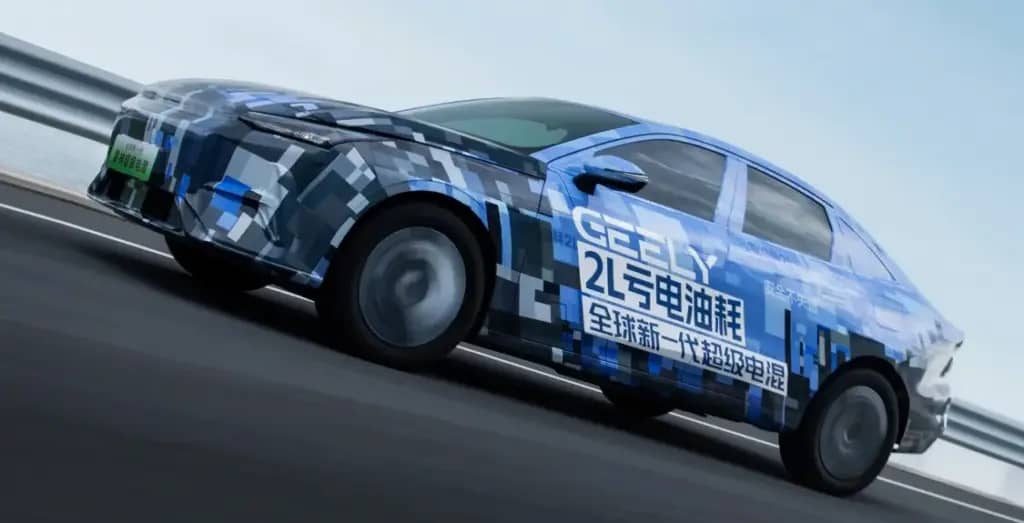 Представлено супергібридну систему Geely Thor 2.0