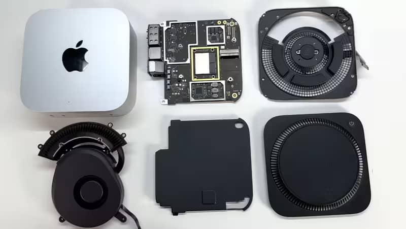 Новий Apple Mac Mini розібрали – ПК отримав знімний SSD