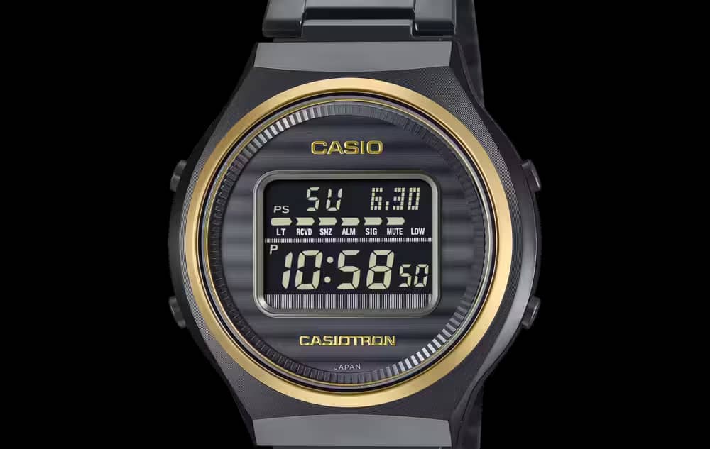 Представлені нові годинники Casio Casiotron з календарем