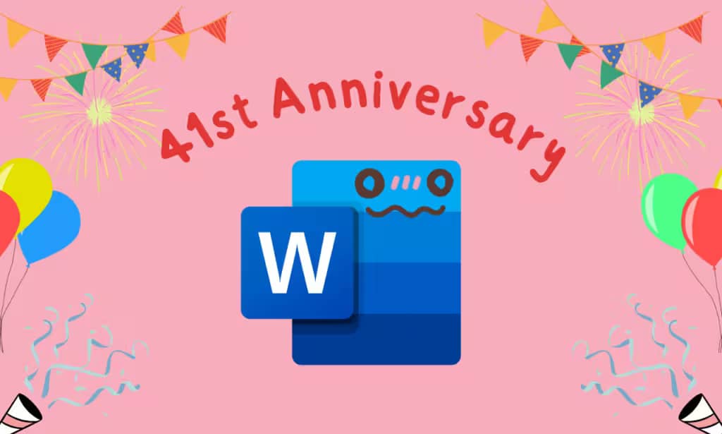 Microsoft Word виповнюється 41 рік