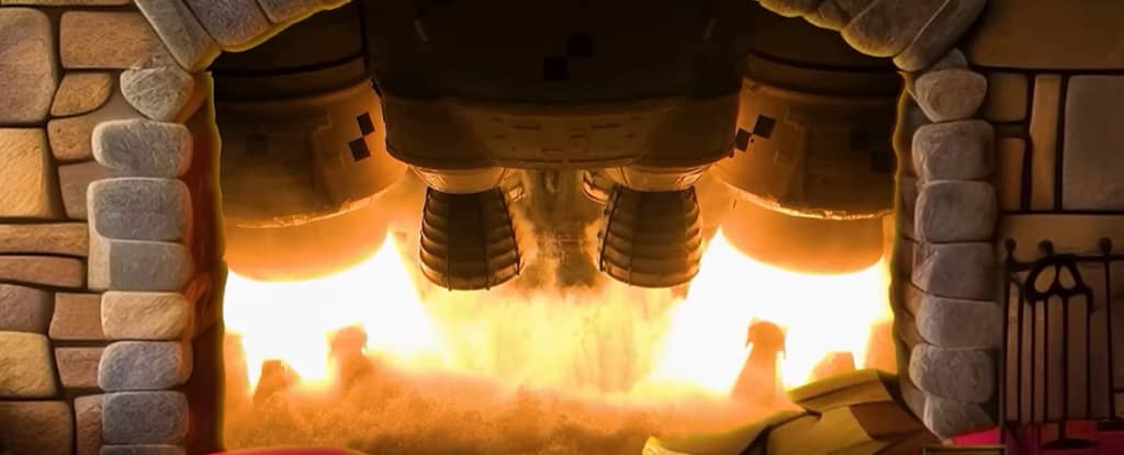 NASA опублікувало відео з каміном до свят