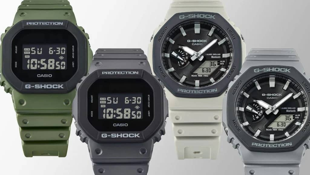 Casio запускає серію екологічно чистих G-Shock Urban Utility
