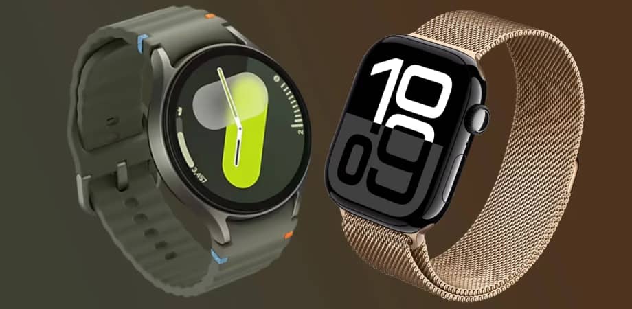 Порівняння Apple Watch Series 10 і Samsung Galaxy Watch 7