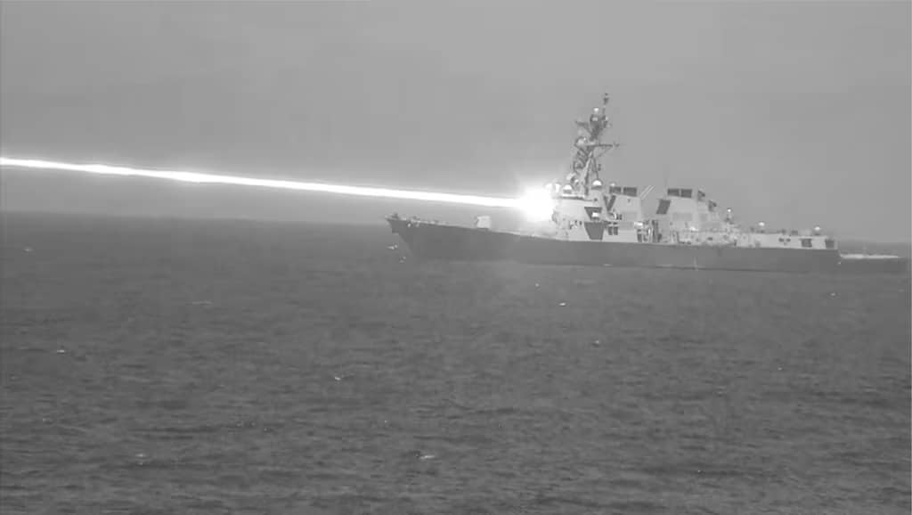 ВМС США збили безпілотник за допомогою лазера HELIOS
