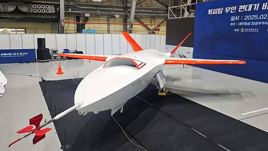 Південна Корея показала новий стелс-безпілотник LOWUS