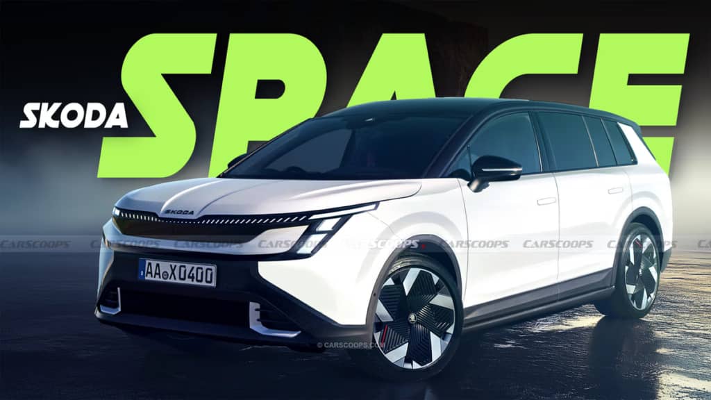 Величезний позашляховик Skoda Space вже тестують у зимових умовах