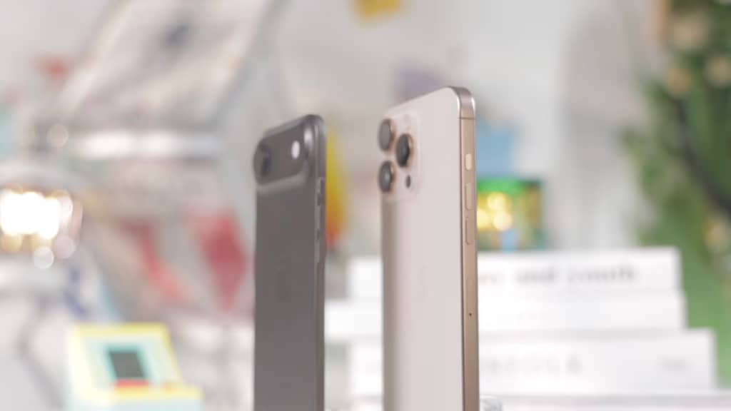 З’явилося перше порівняння iPhone 16 Pro Max з макетом iPhone 17 Air