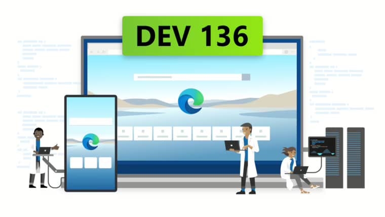 Microsoft оновлює Edge 136 Dev