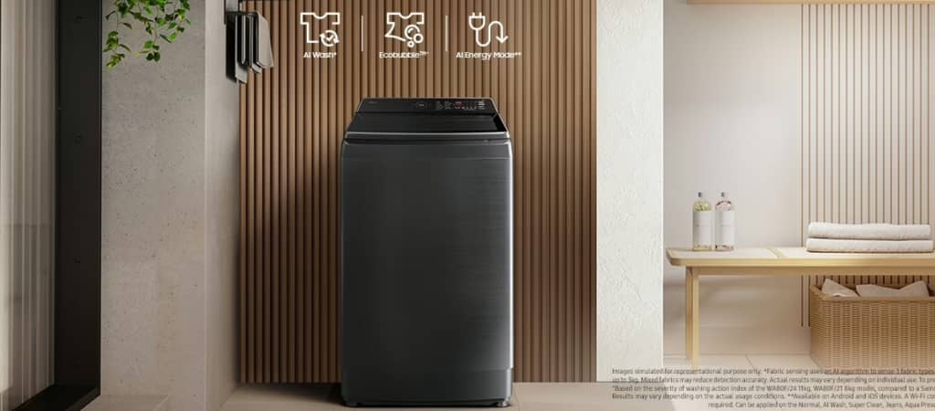 Представлені сучасні пральні машини Samsung