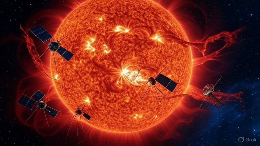 Вчені зафіксували сонячну пляму з незвичною магнітною структурою