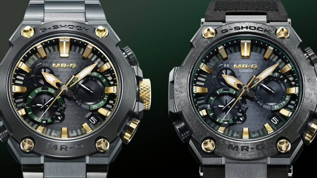 Casio представила титановий годинник G-Shock MRG-B2000 з самурайським дизайном