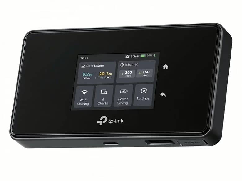 Представлений маршрутизатор TP-Link Wi-Fi 5G M8550