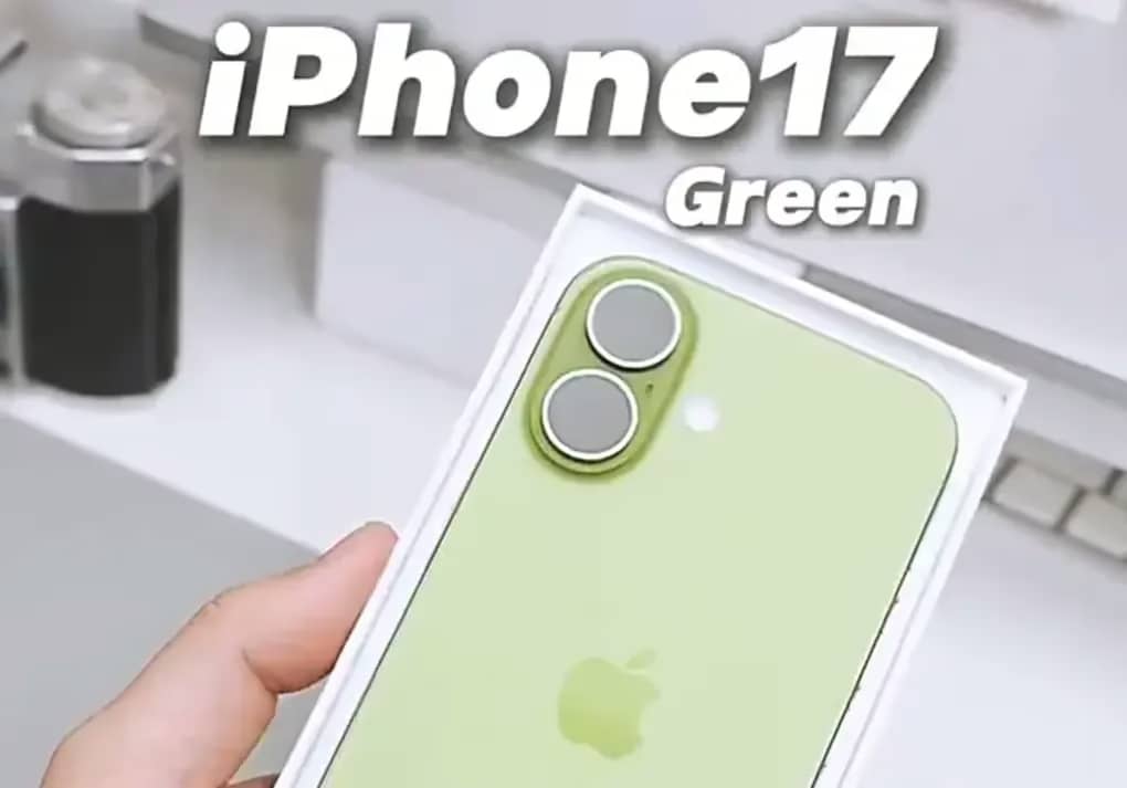 Зелена версія Apple iPhone 17 була представлена на відео