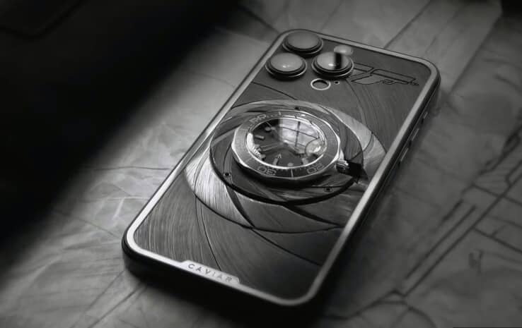 Caviar випускає iPhone 17 Pro Max з інтегрованим годинником Omega Seamaster
