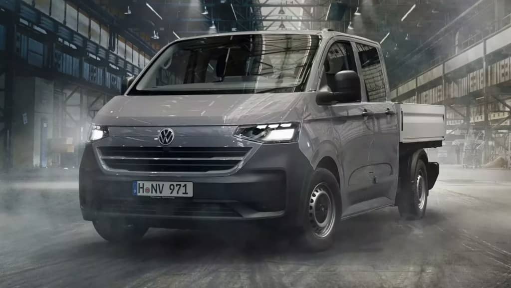 Volkswagen представила новий пікап Transporter Flatbed DoKa