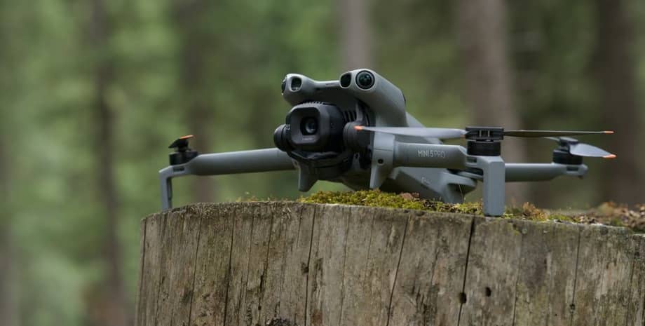 DJI представила компактний дрон Mini 5 Pro з однодюймовим сенсором камери