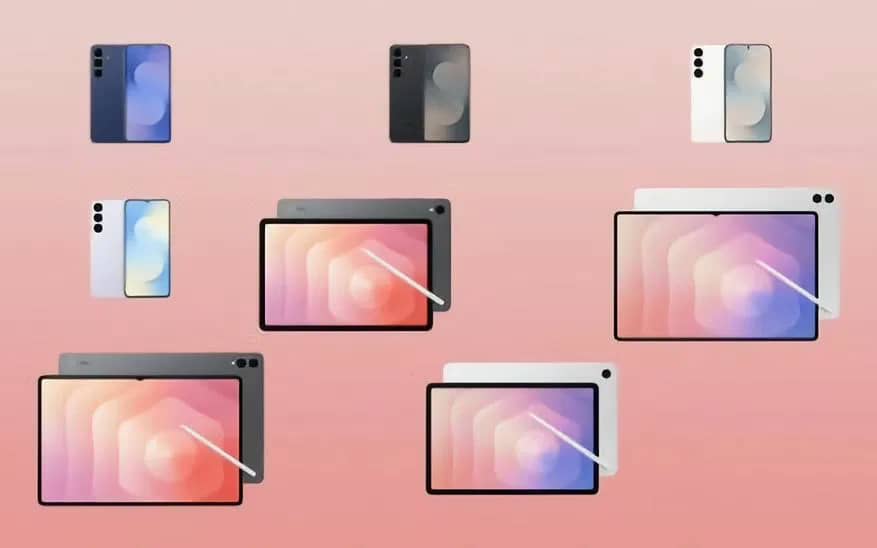 Samsung Galaxy S25 FE та нові планшети Tab S11 розкрито до офіційного анонсу