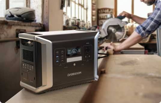 Зарядная станция Dabbsson DBS1400 Pro — идеальный «золотой средний» вариант для квартиры, дома и выездов