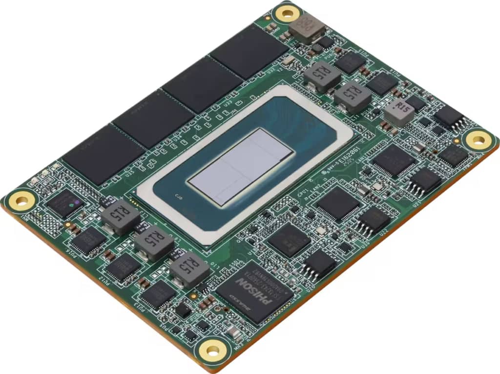 Представлений ПК Aaeon HPC-ARHm розміром 95×70 мм