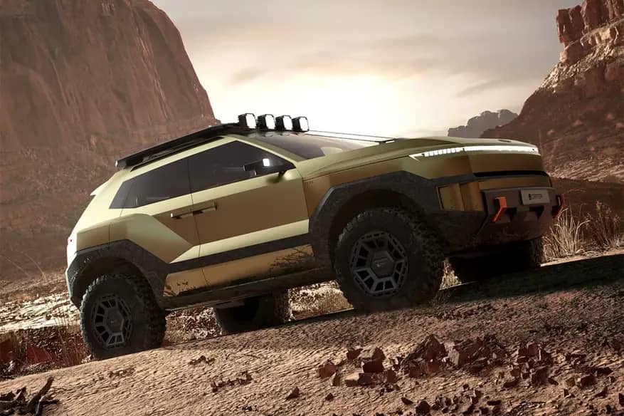 Hyundai представила електричний концепт-позашляховик Crater з футуристичним дизайном