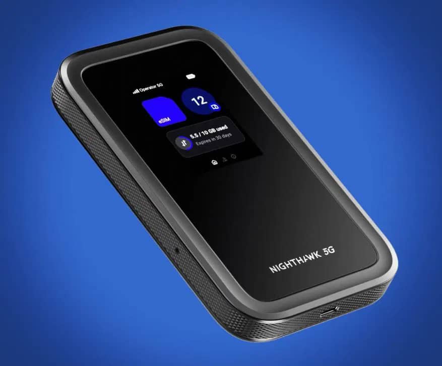 Netgear представила мобільний роутер Nighthawk 5G M7 з підтримкою Wi-Fi 7 та eSIM