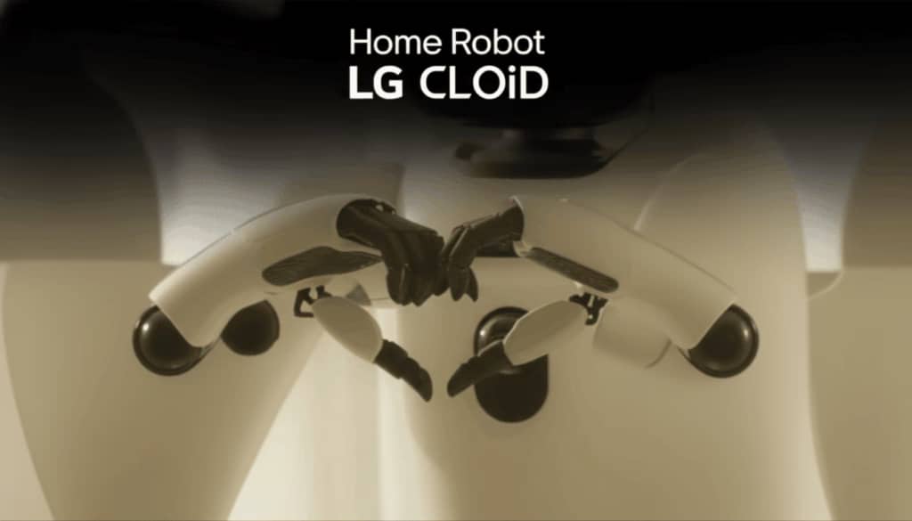 LG створила робота CLOiD для домашніх справ