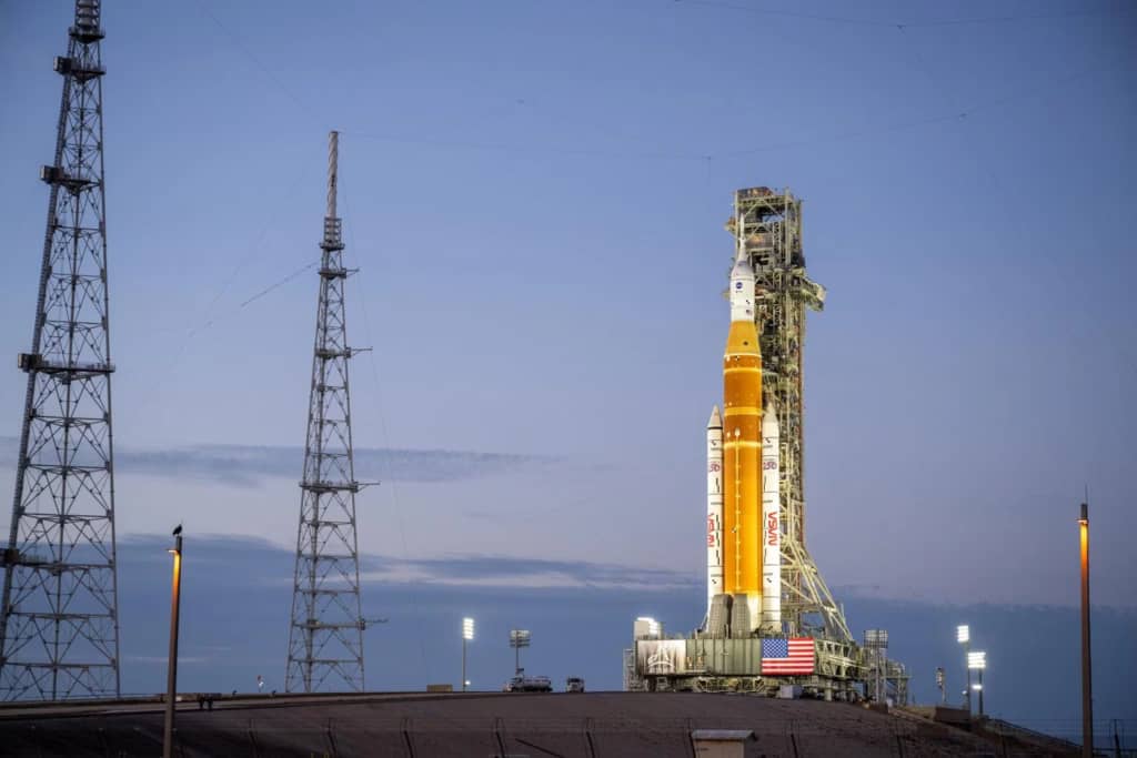 Космічний апарат NASA Artemis II вже на стартовому майданчику