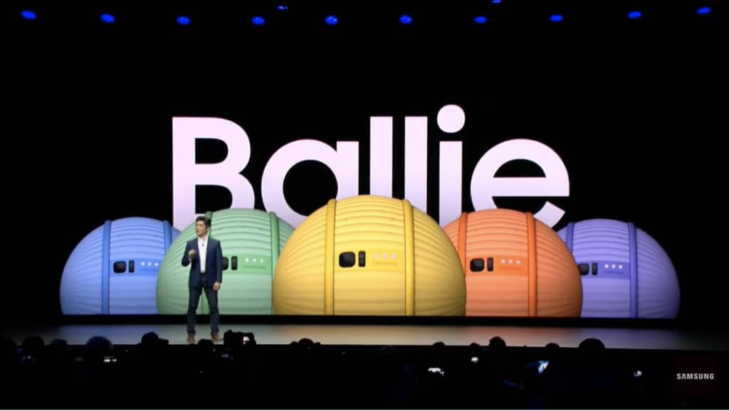 Чому робот Ballie від Samsung зник з виставки CES 2026