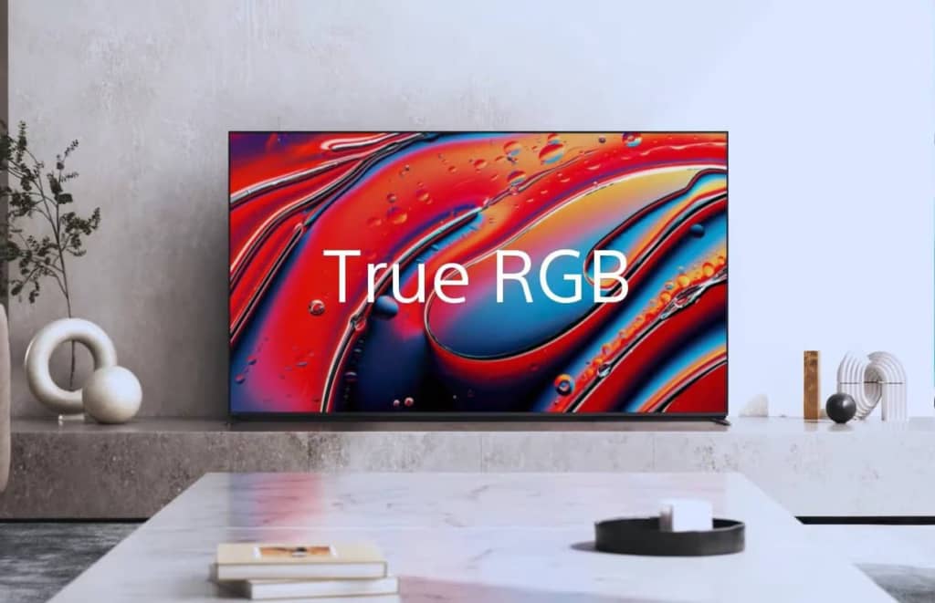 Sony обіцяє анонс телевізора з технологією «True RGB»