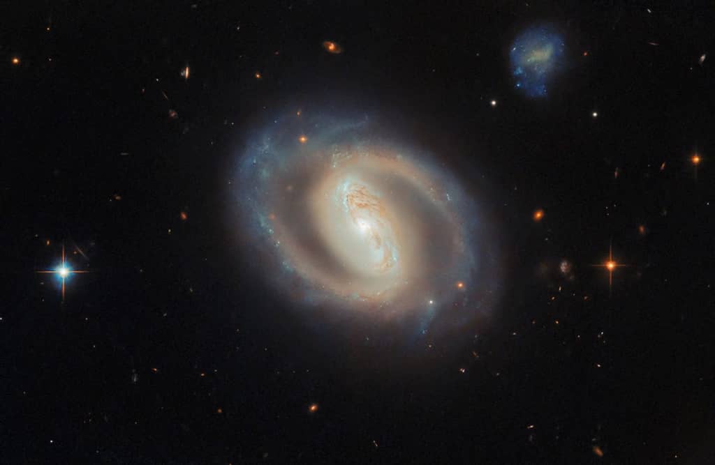Hubble зафіксував активну спіральну галактику