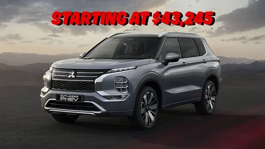 Mitsubishi анонсувала оновлений Outlander Plug-In Hybrid