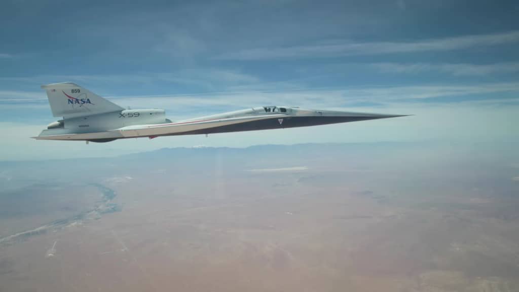 NASA X-59 готується до першого надзвукового польоту  