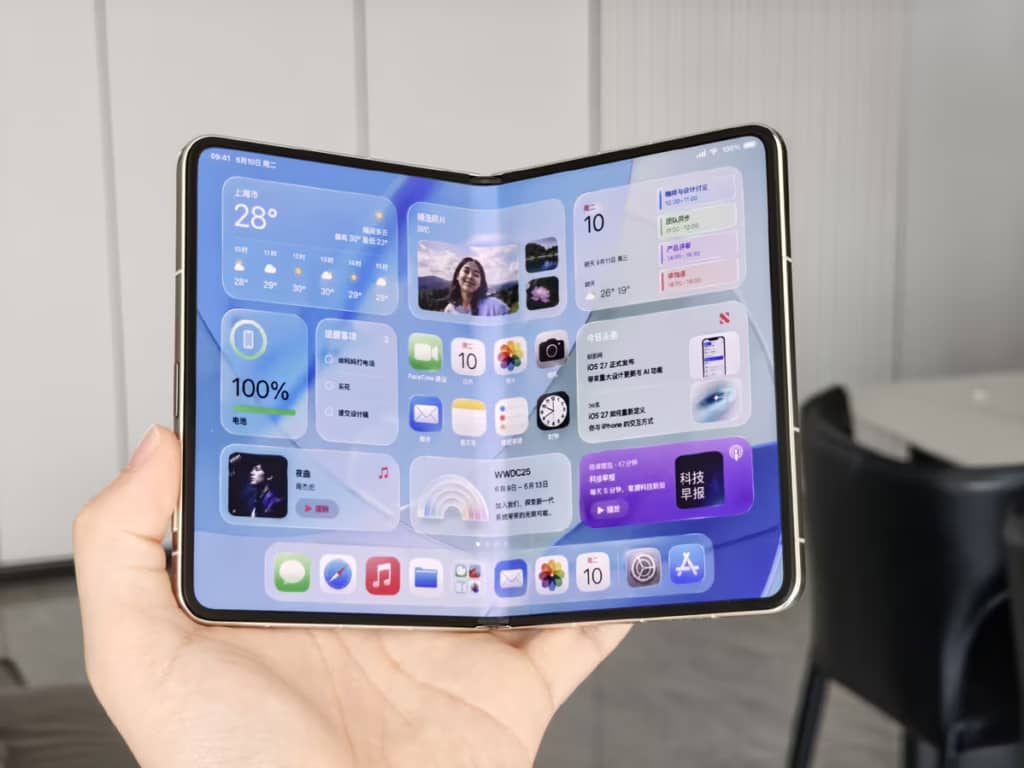 Складаний iPhone може вийти без чорного кольору