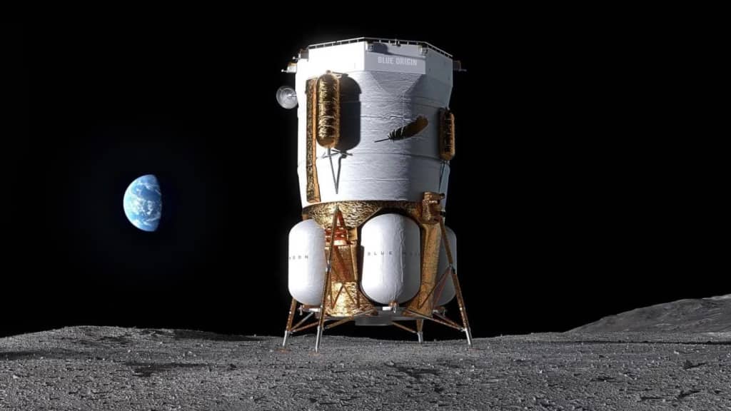 Посадковий модуль Blue Origin на Місяць пройшов вирішальне випробування для місій NASA