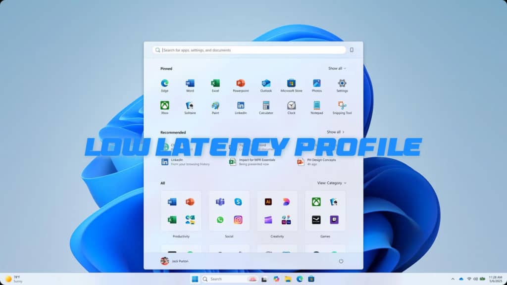 Windows 11 отримає режим Low Latency Profile