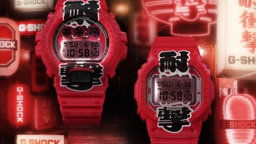 Casio випустила нові G-Shock Red Lantern