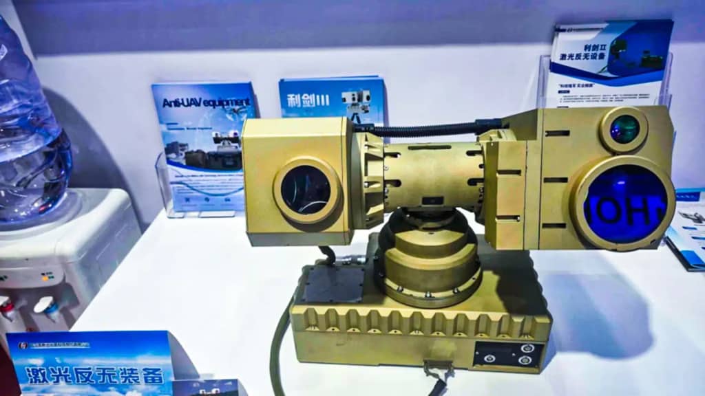 Представлено портативну лазерну систему, яка вражає дрон за 4 секунди 