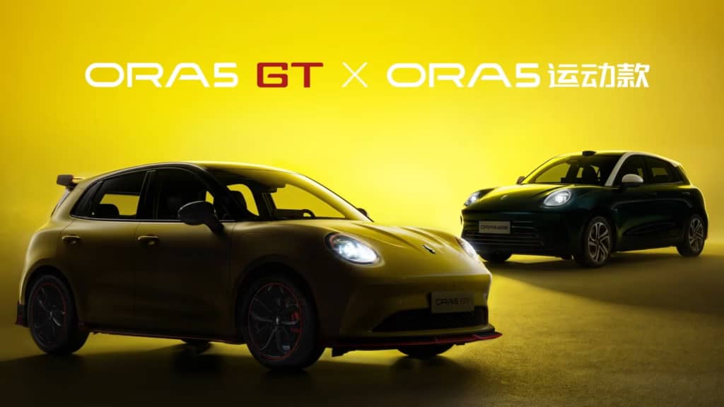 GWM показала спортивні версії Ora 5 GT та Sport