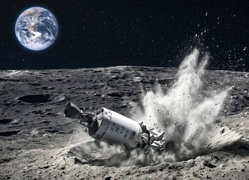 Уламок ракети SpaceX врізався в Місяць: науковці розкрили деталі події