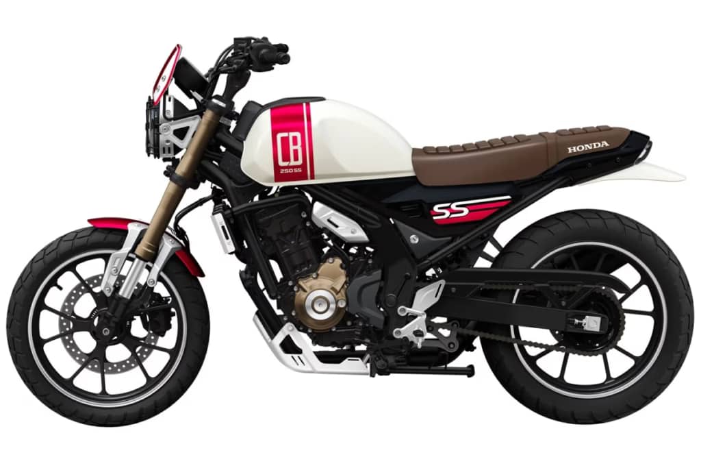 Honda представила ретро-мотоцикл CB250SS