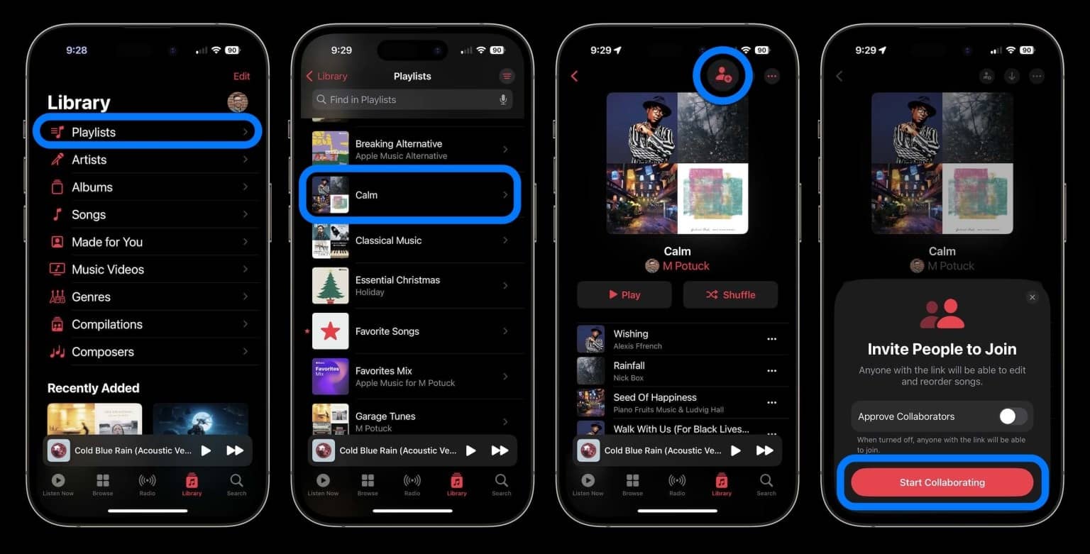 В Apple Music тепер можна створювати спільні плейлисти