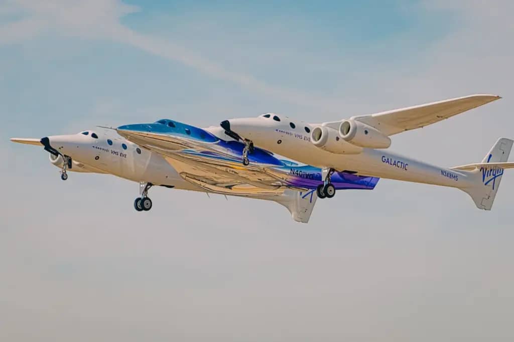 Virgin Galactic доставила новий космоплан Delta-класу Apeiron додому