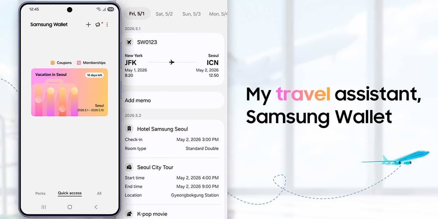 Samsung Wallet запускає функцію ‘Trips’ для зручного планування подорожей