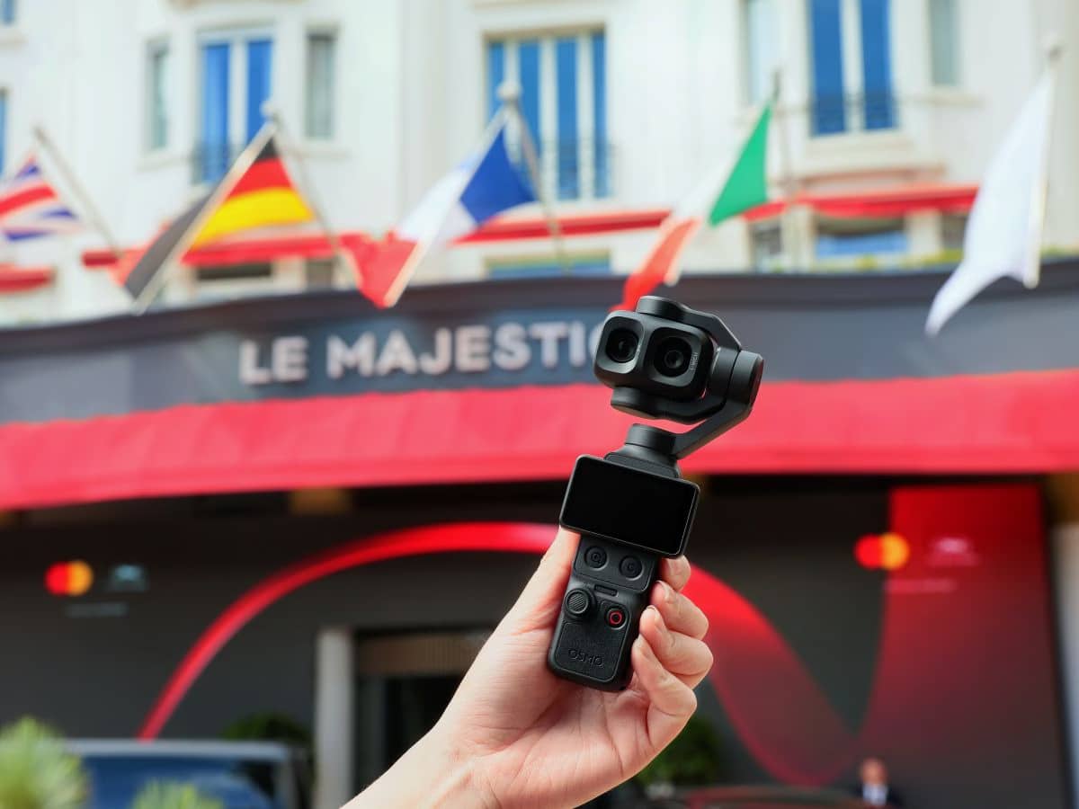 DJI представила нову кінематографічну камеру Pocket 4P на Каннському фестивалі