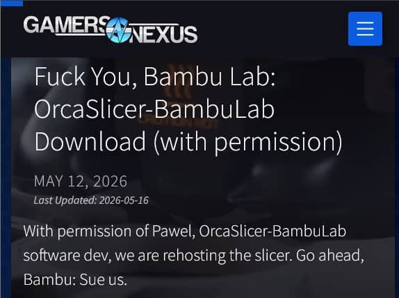 ‘Геть, Bambu’: Як одне приватне повідомлення може змінити 3D-друк