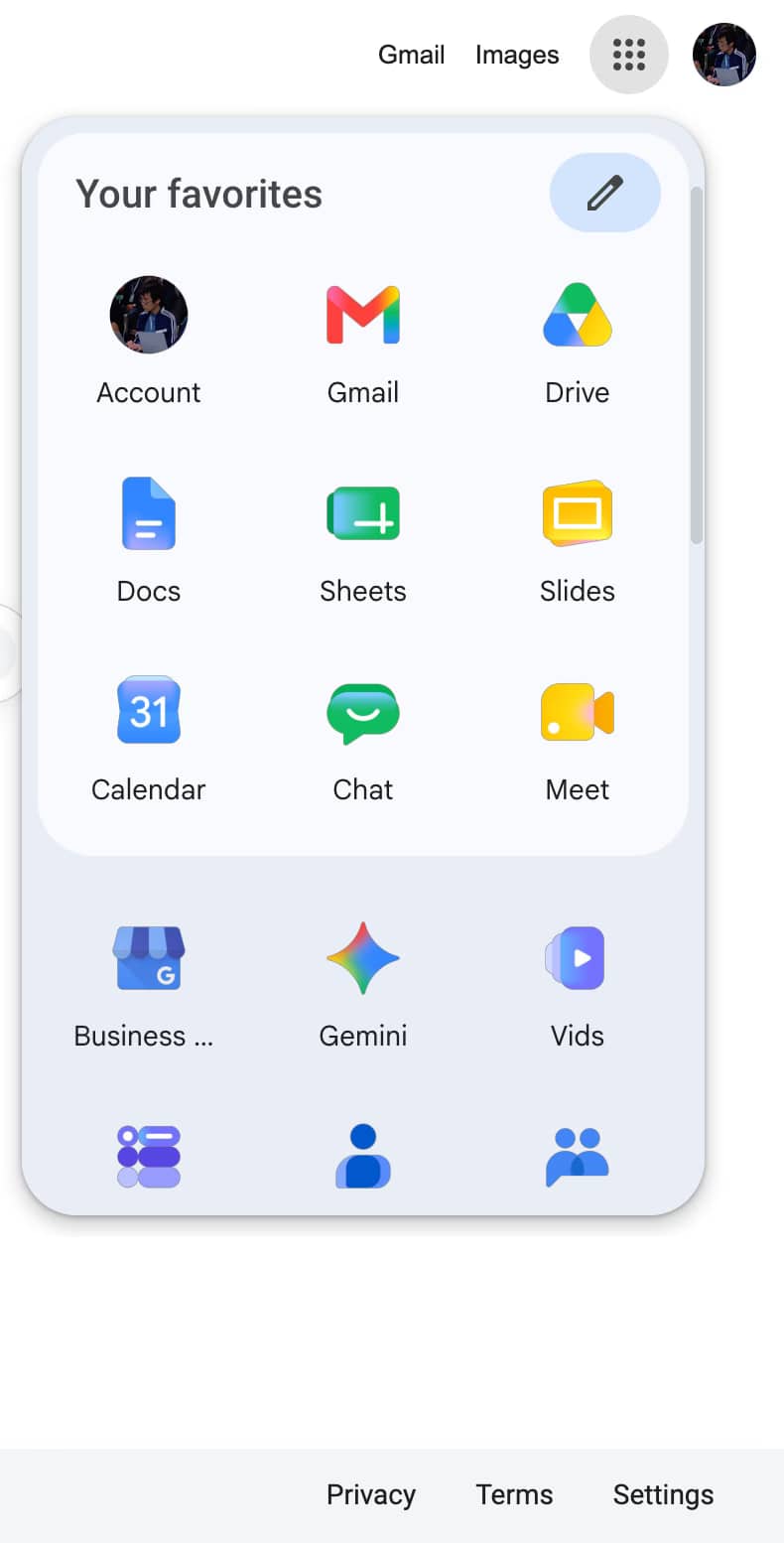 Google починає оновлення градієнтних іконок для додатків Workspace