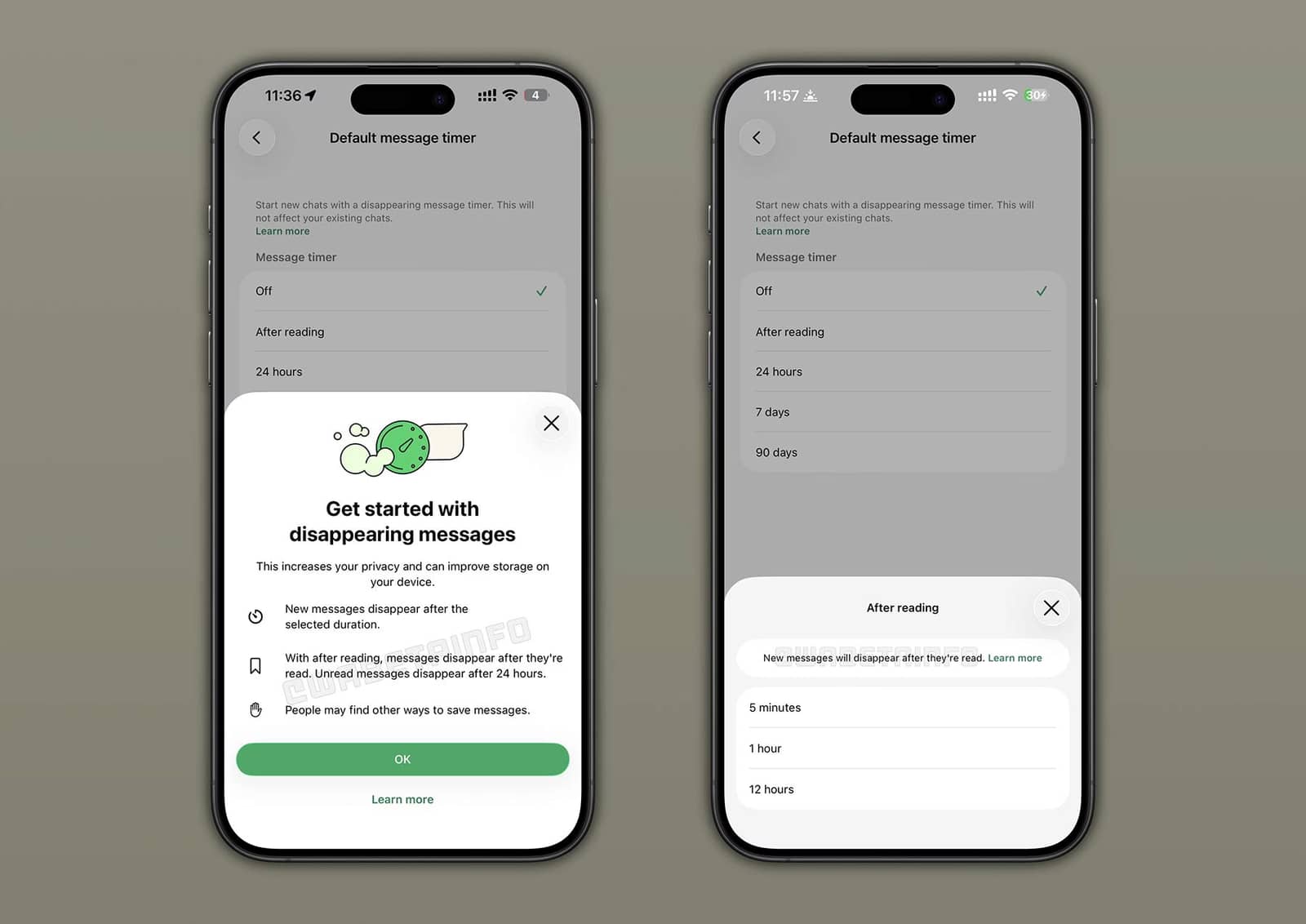 WhatsApp працює над повідомленнями, які зникають після прочитання