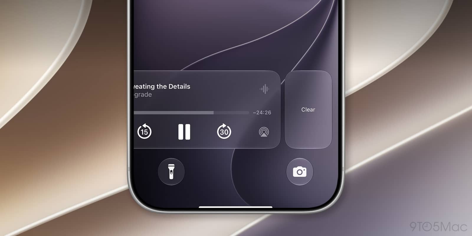iOS 27 дозволить прибрати віджет Now Playing з екрану блокування