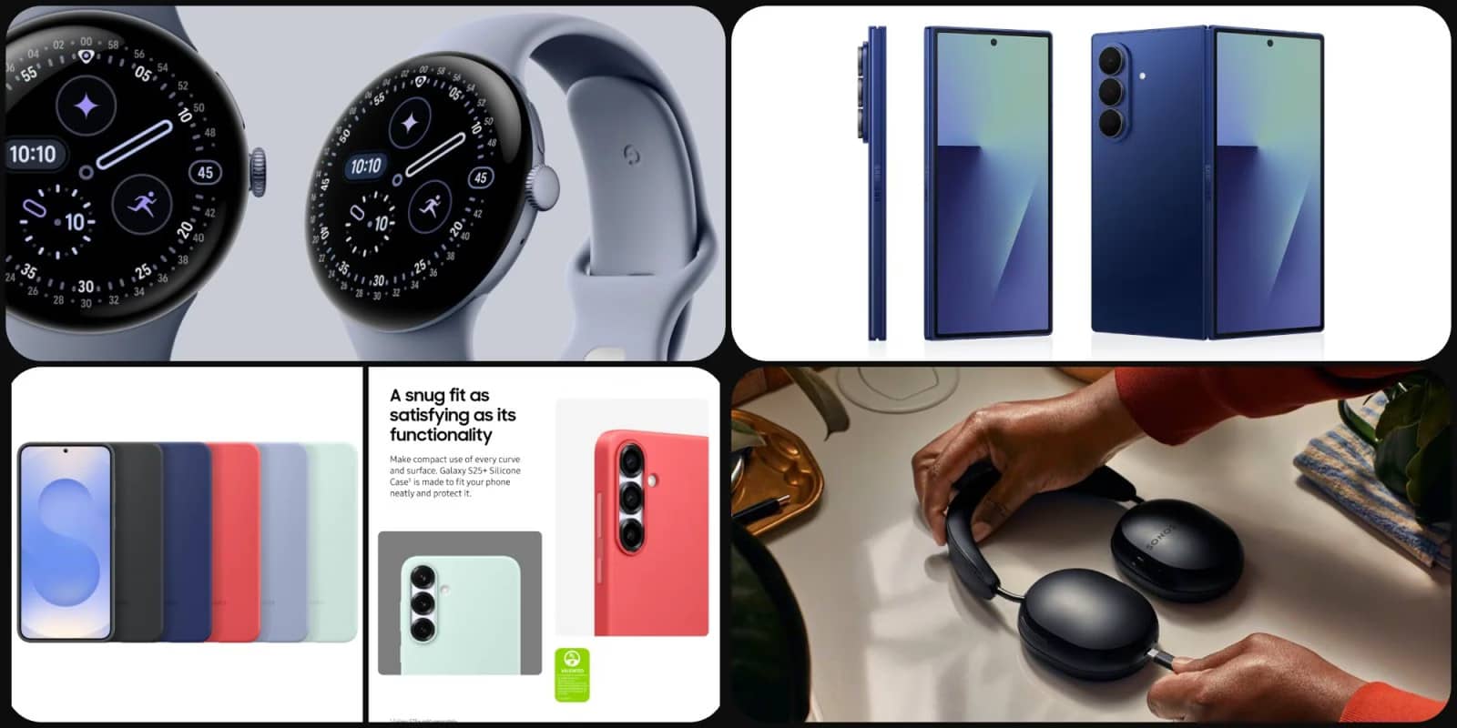 Знижки на Galaxy Z Fold 7, Pixel Watch 4 та навушники Sonos Ace